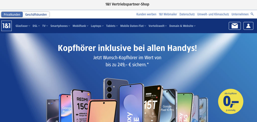 1und1 - Vertriebspartner